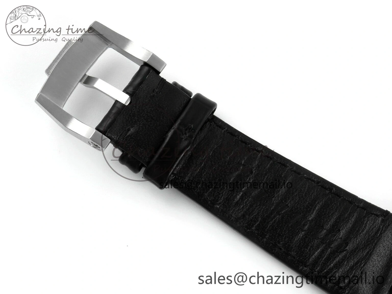 CODE 11.59 Tourbillon 26600 SS APPF Best Edition White Dial on Black Leather Strap A Fashionable 4301