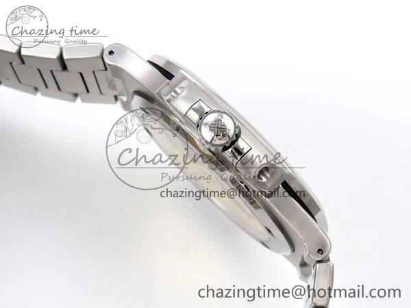 Supportive CUSTOM MODDED NAUTILUS 5711 1300A-001 BUFF 1:1 Edition Diamonds Bezel Green Dial On SS Bracelet PPM324 Super Clone 10851