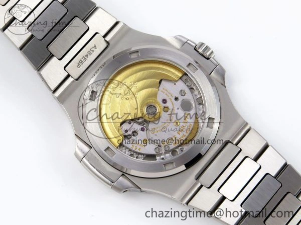 Supportive CUSTOM MODDED NAUTILUS 5711 1300A-001 BUFF 1:1 Edition Diamonds Bezel Green Dial On SS Bracelet PPM324 Super Clone 10851