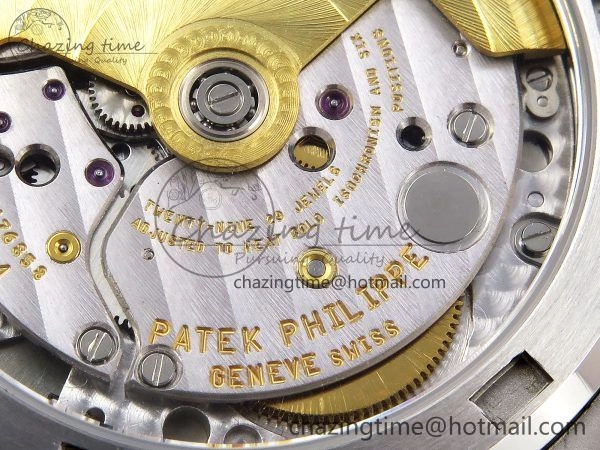 Supportive CUSTOM MODDED NAUTILUS 5711 1300A-001 BUFF 1:1 Edition Diamonds Bezel Green Dial On SS Bracelet PPM324 Super Clone 10851