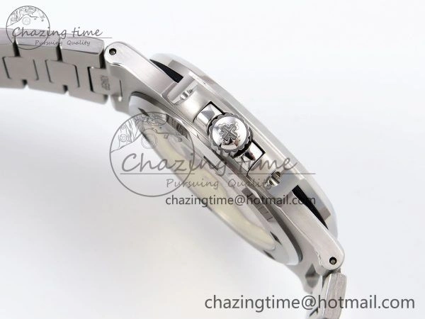 Modern CUSTOM MODDED NAUTILUS 5711 1300A-001 SWF 1:1 Edition Diamond Bezel Green Dial On SS Bracelet PPM324 Super Clone 10852