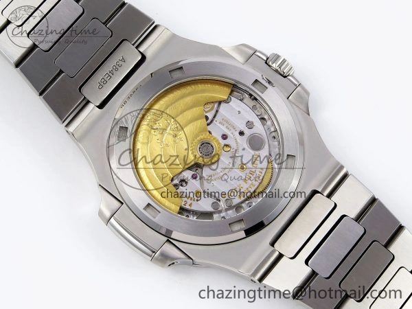 Modern CUSTOM MODDED NAUTILUS 5711 1300A-001 SWF 1:1 Edition Diamond Bezel Green Dial On SS Bracelet PPM324 Super Clone 10852