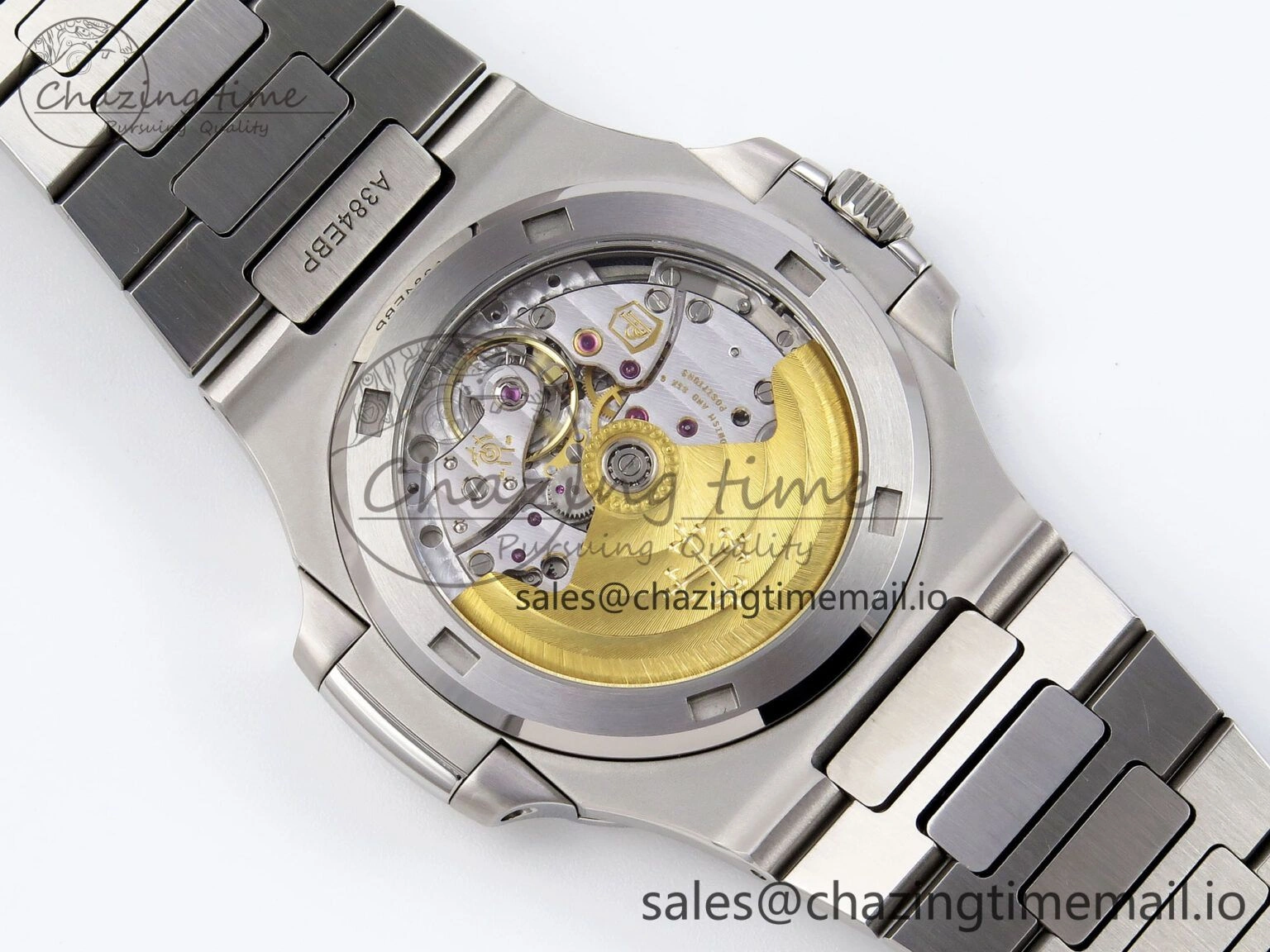 CUSTOM MODDED NAUTILUS 5711 1300A-001 SWF 1:1 Edition Green Dial On SS Bracelet PPM324 Super Clone ModernLook 8718