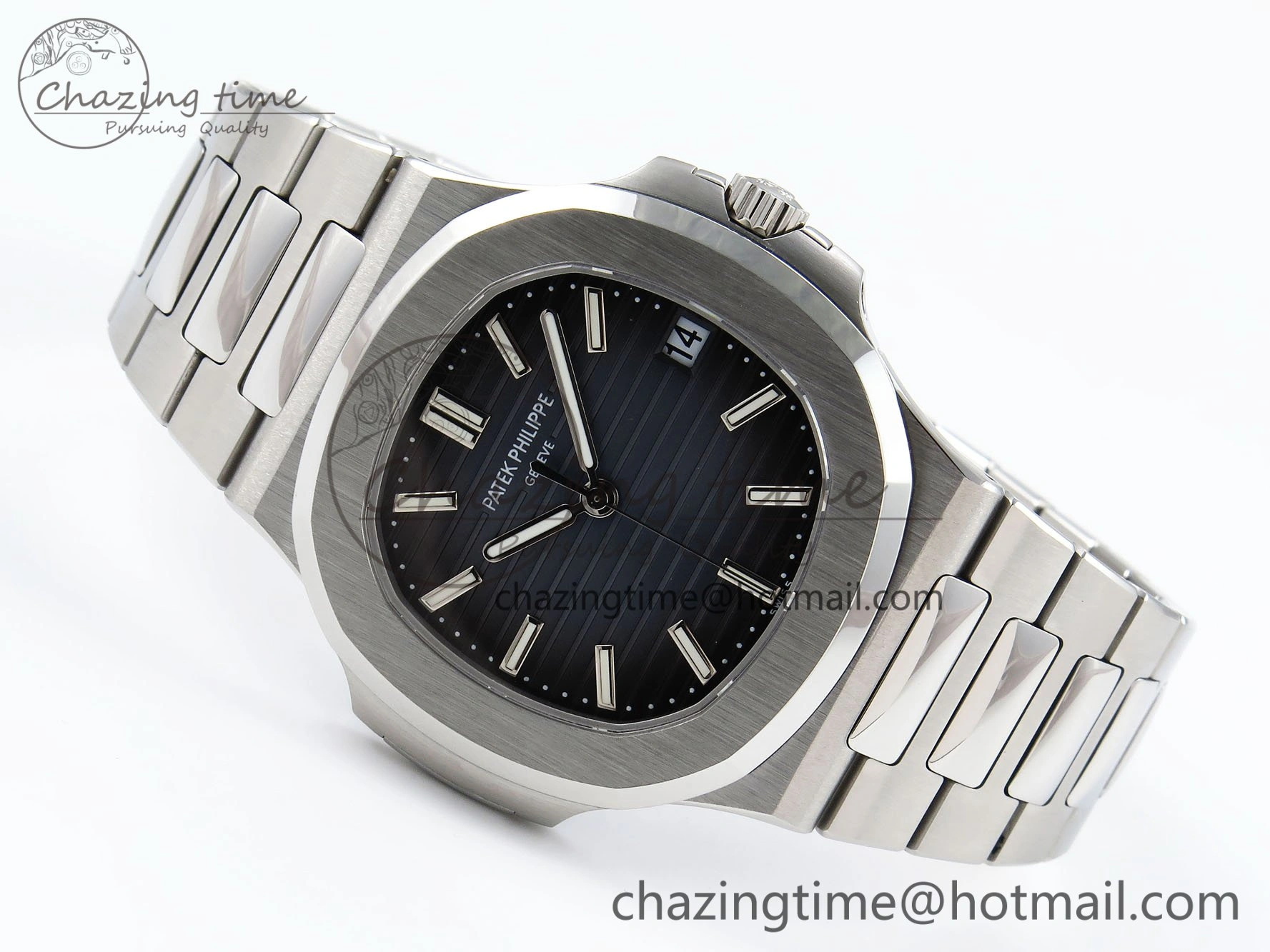 SportInspired CUSTOM MODDED NAUTILUS 5711 1A Buff 1:1 Edition On SS Bracelet VSV324 Super Clone 10856
