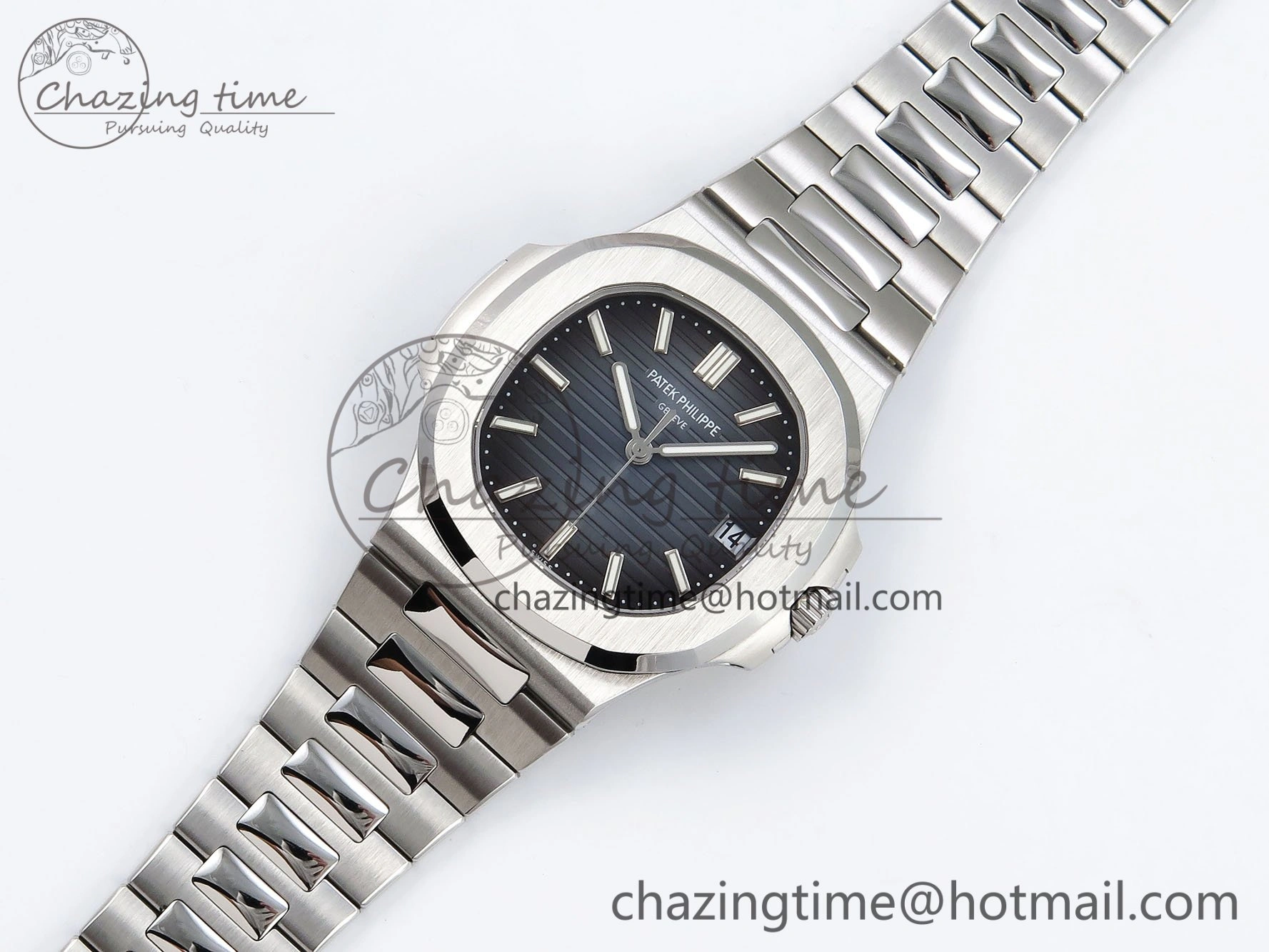 SportInspired CUSTOM MODDED NAUTILUS 5711 1A Buff 1:1 Edition On SS Bracelet VSV324 Super Clone 10856