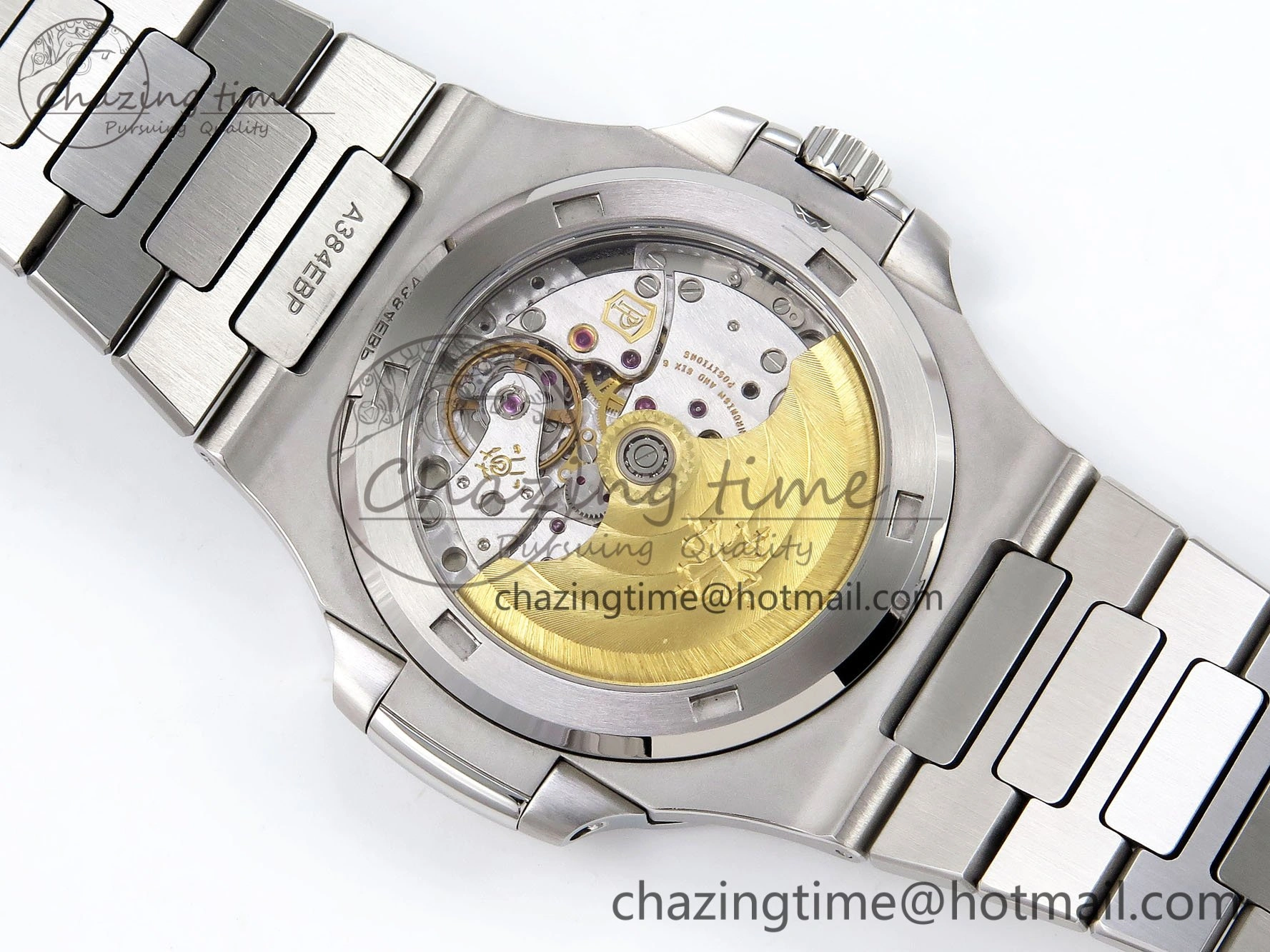 SportInspired CUSTOM MODDED NAUTILUS 5711 1A Buff 1:1 Edition On SS Bracelet VSV324 Super Clone 10856