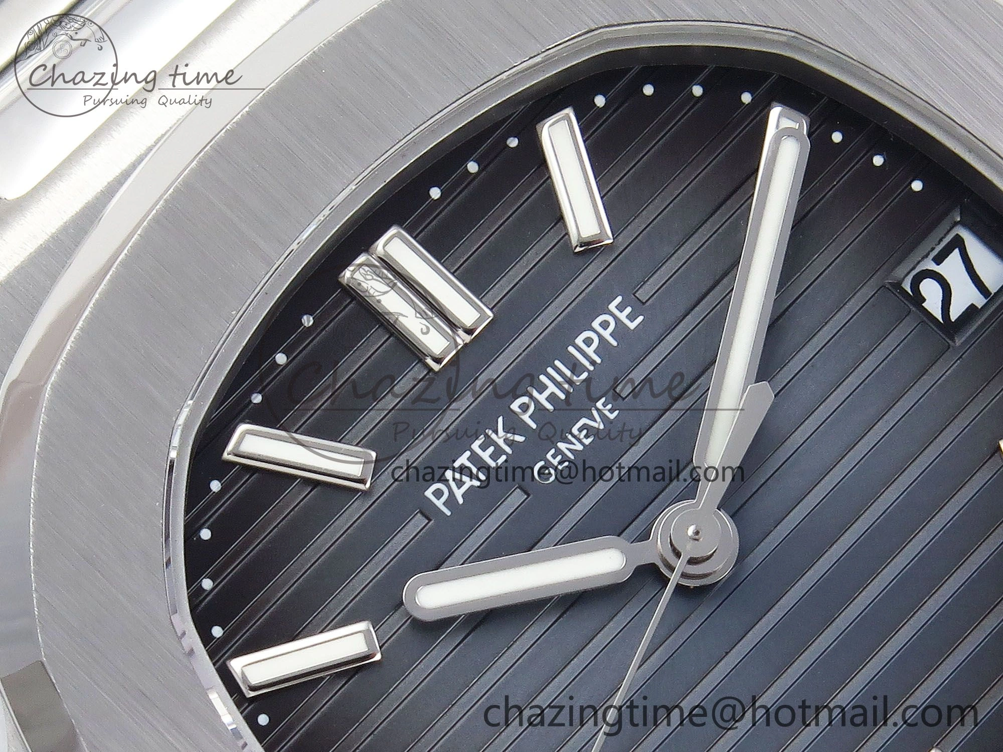 CUSTOM MODDED NAUTILUS 5711 1A On SS Bracelet VSV324 Super Clone Breathable 10860