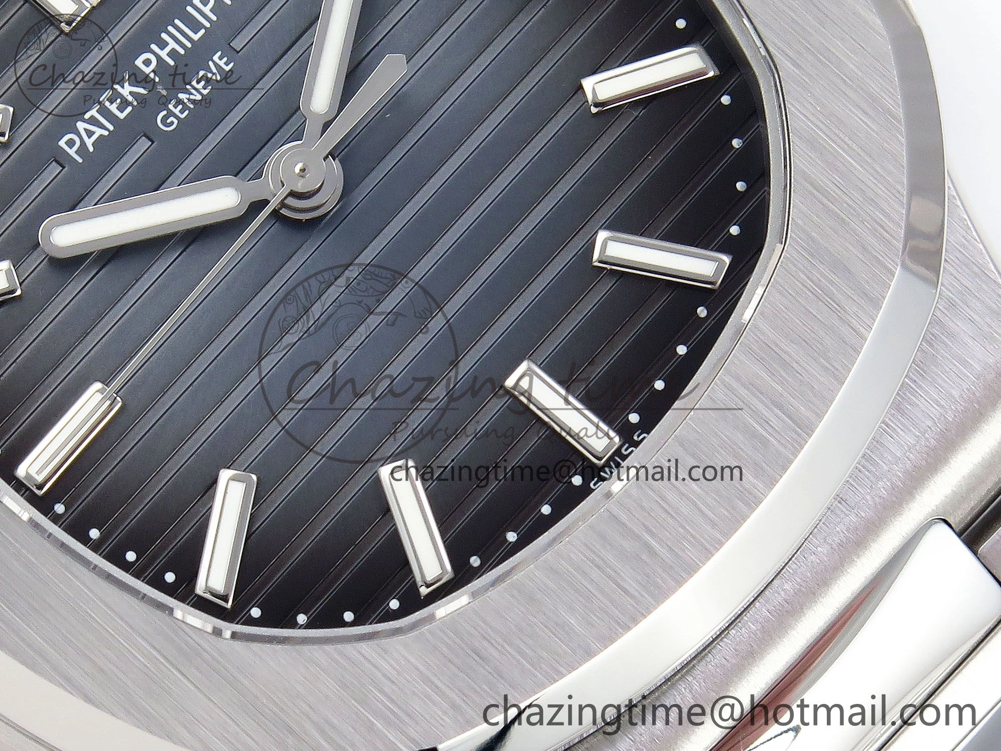 CUSTOM MODDED NAUTILUS 5711 1A On SS Bracelet VSV324 Super Clone Breathable 10860