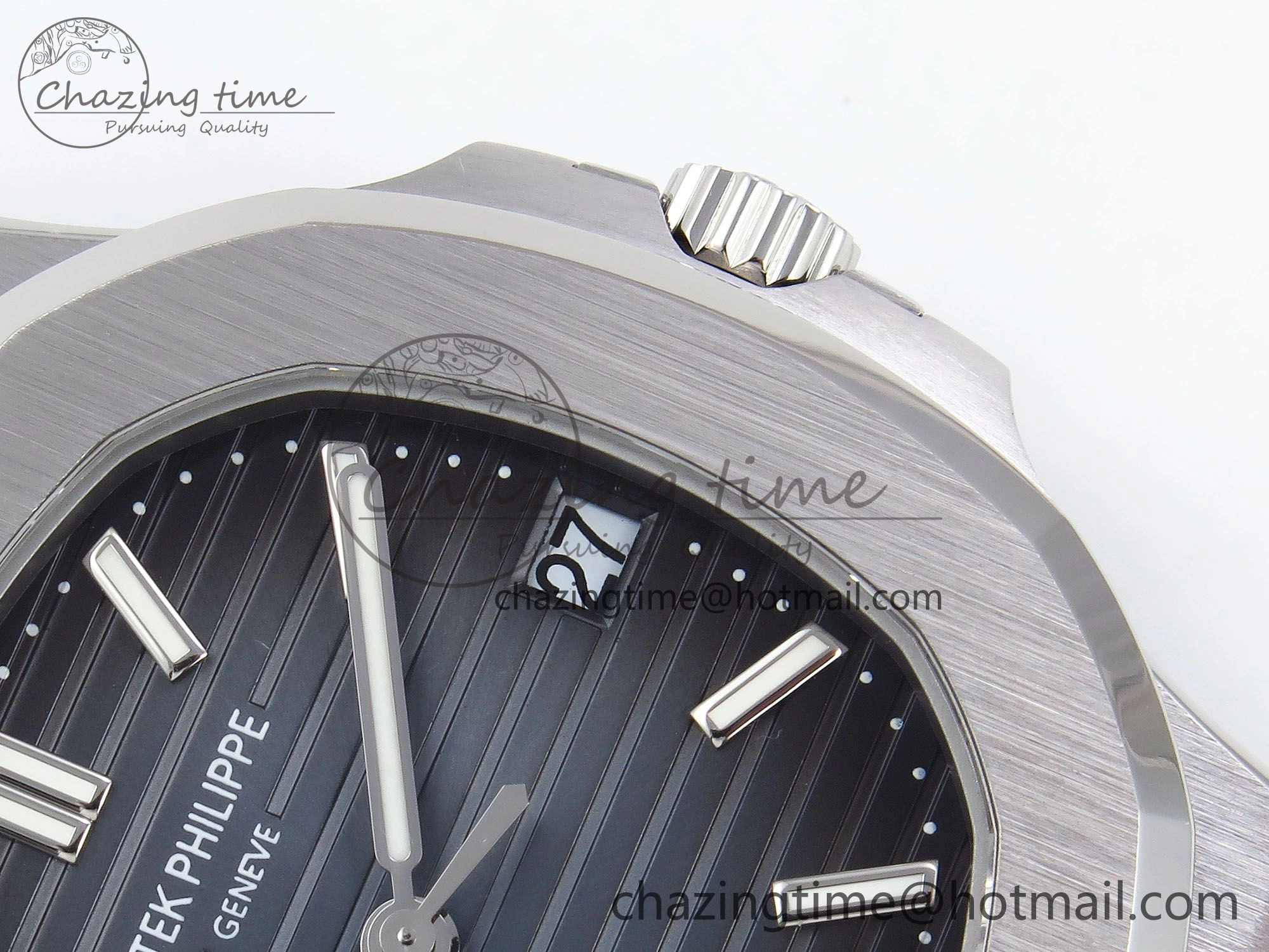CUSTOM MODDED NAUTILUS 5711 1A On SS Bracelet VSV324 Super Clone Breathable 10860