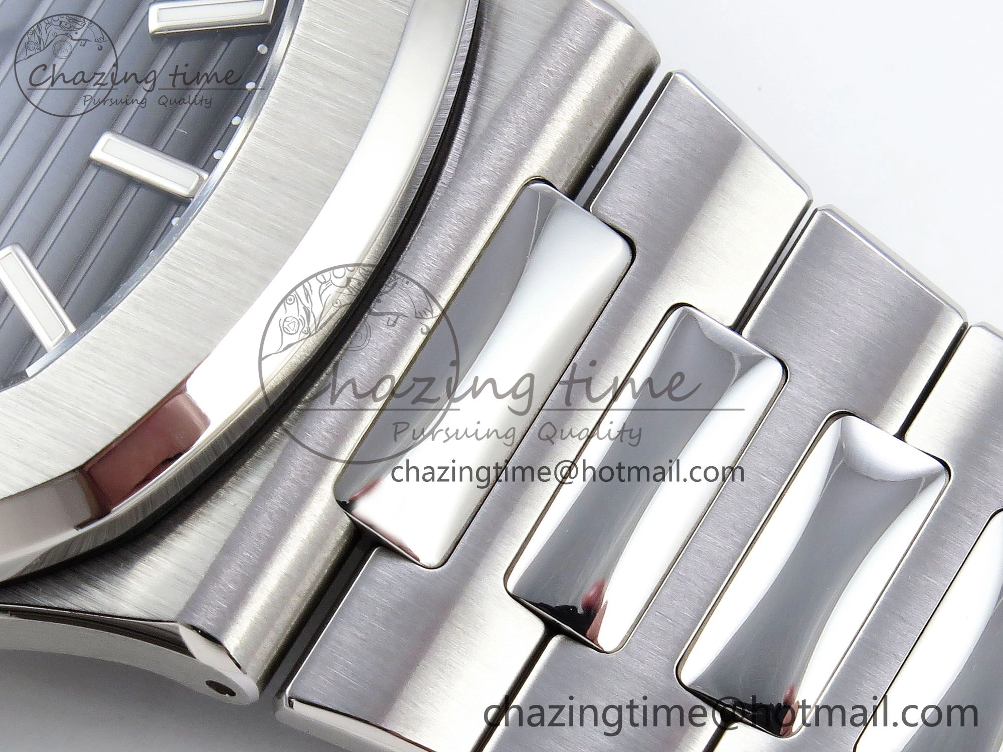 CUSTOM MODDED NAUTILUS 5711 1A On SS Bracelet VSV324 Super Clone Breathable 10860