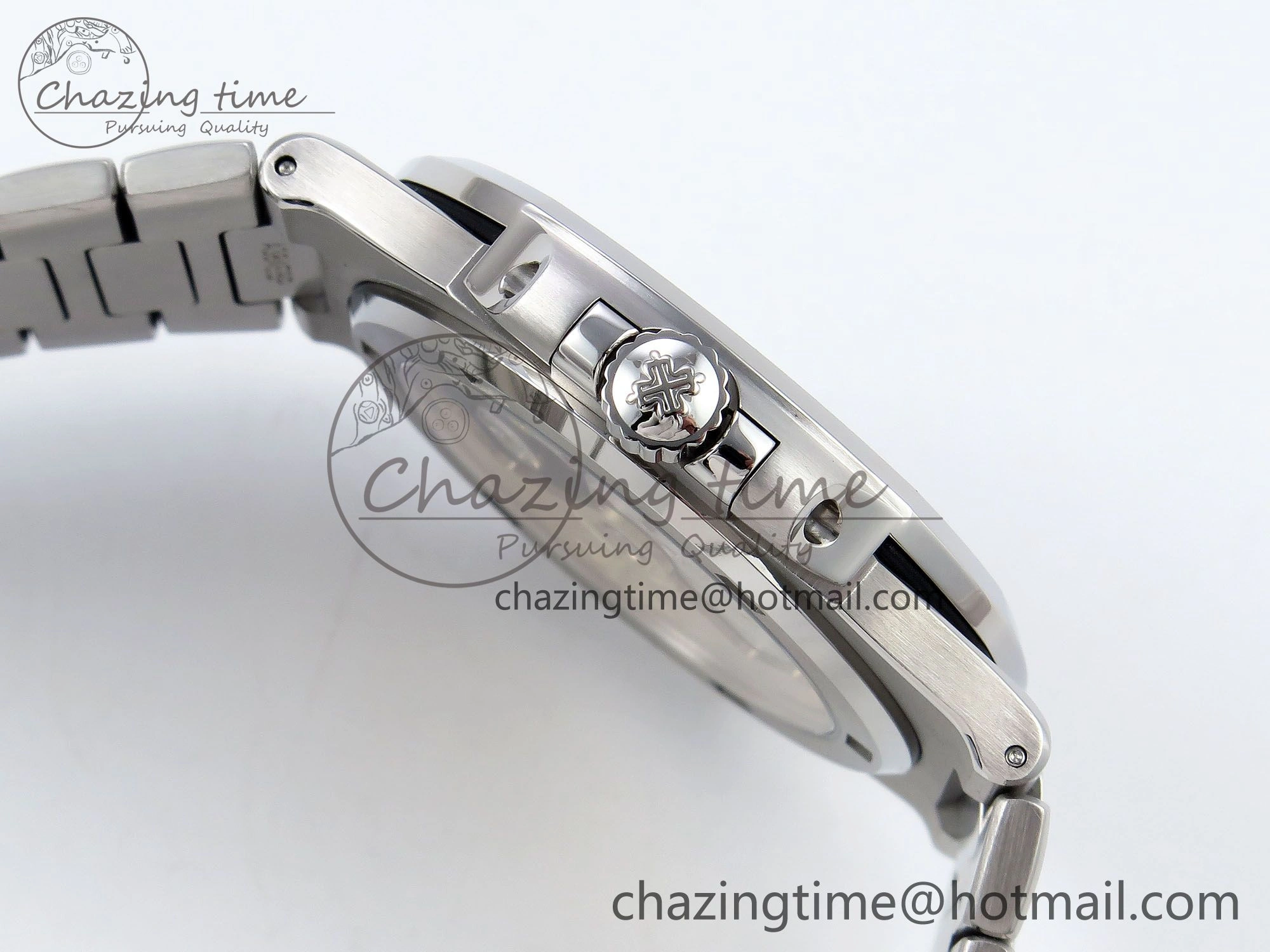 CUSTOM MODDED NAUTILUS 5711 1A On SS Bracelet VSV324 Super Clone Breathable 10860