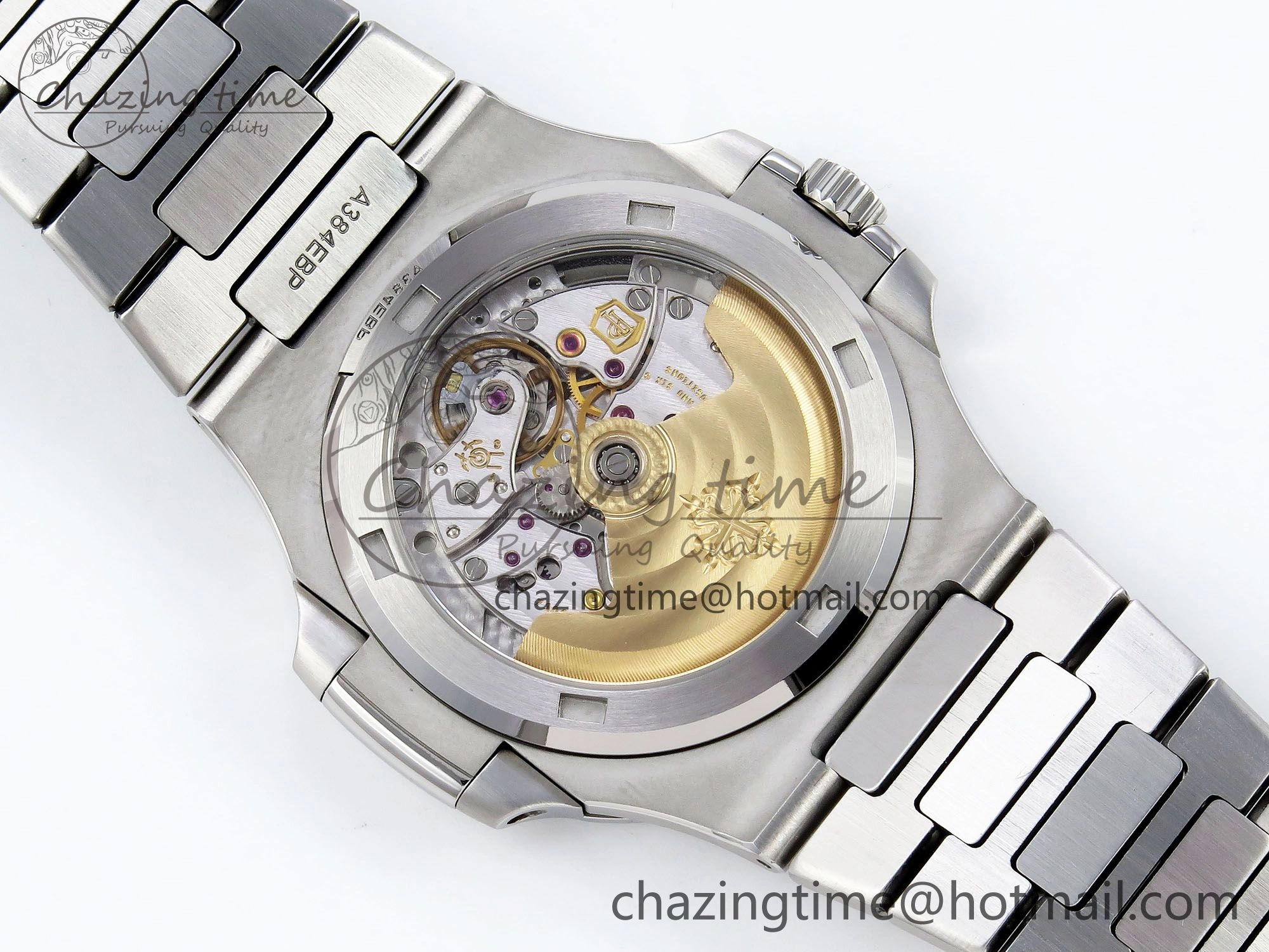 CUSTOM MODDED NAUTILUS 5711 1A On SS Bracelet VSV324 Super Clone Breathable 10860