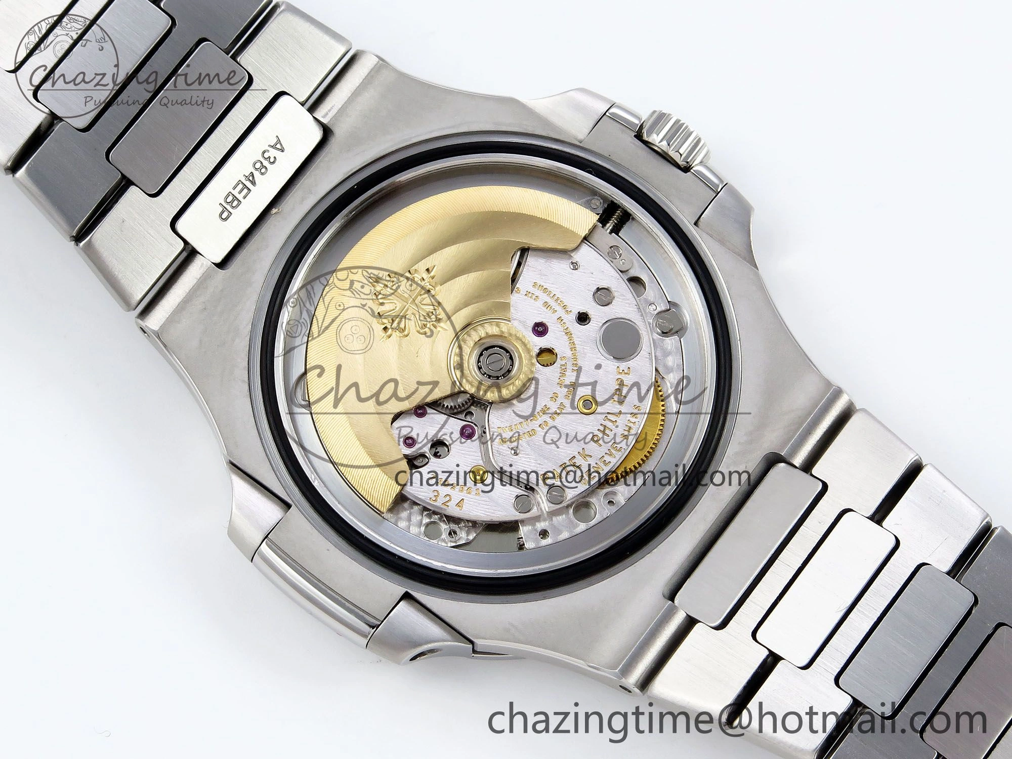 CUSTOM MODDED NAUTILUS 5711 1A On SS Bracelet VSV324 Super Clone Breathable 10860