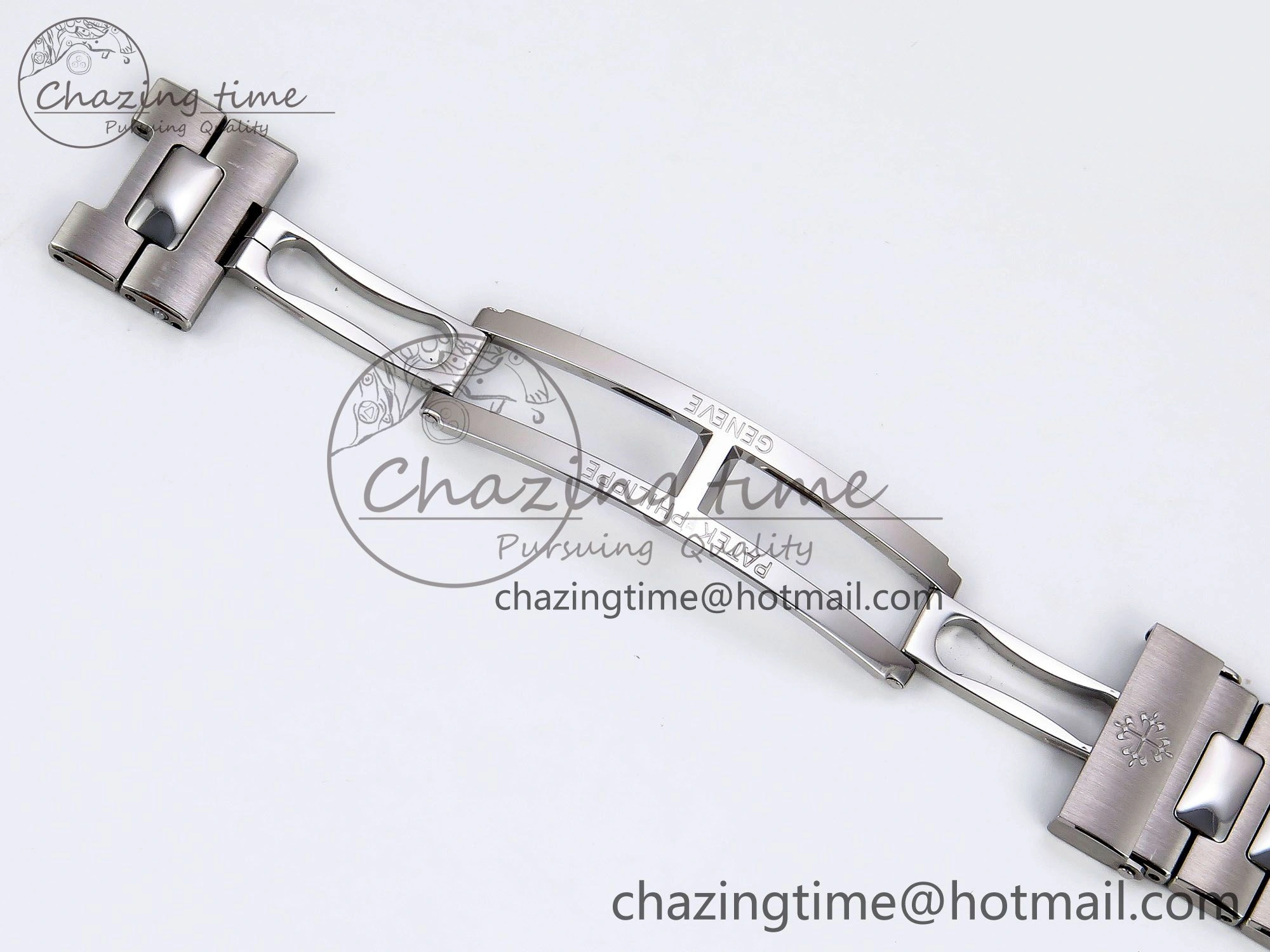 CUSTOM MODDED NAUTILUS 5711 1A On SS Bracelet VSV324 Super Clone Breathable 10860