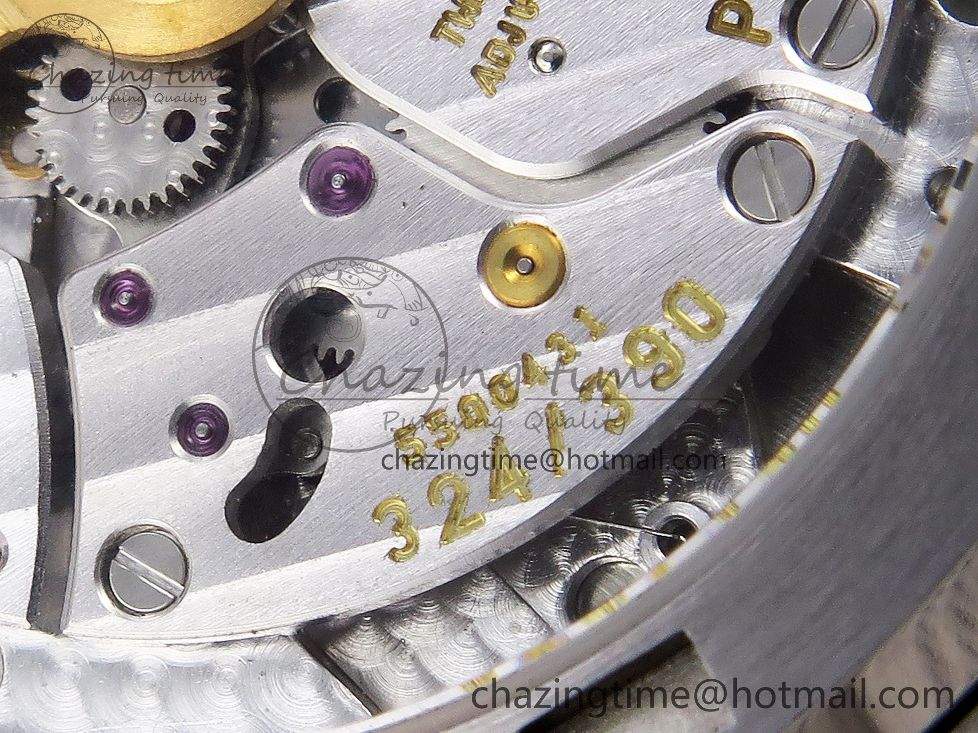 TravelReady CUSTOM MODDED NAUTILUS 5711 1A SS SWF 1:1 BEST EDITION BLUE DIAL ON SS BRACELET VSV Engravings 10855