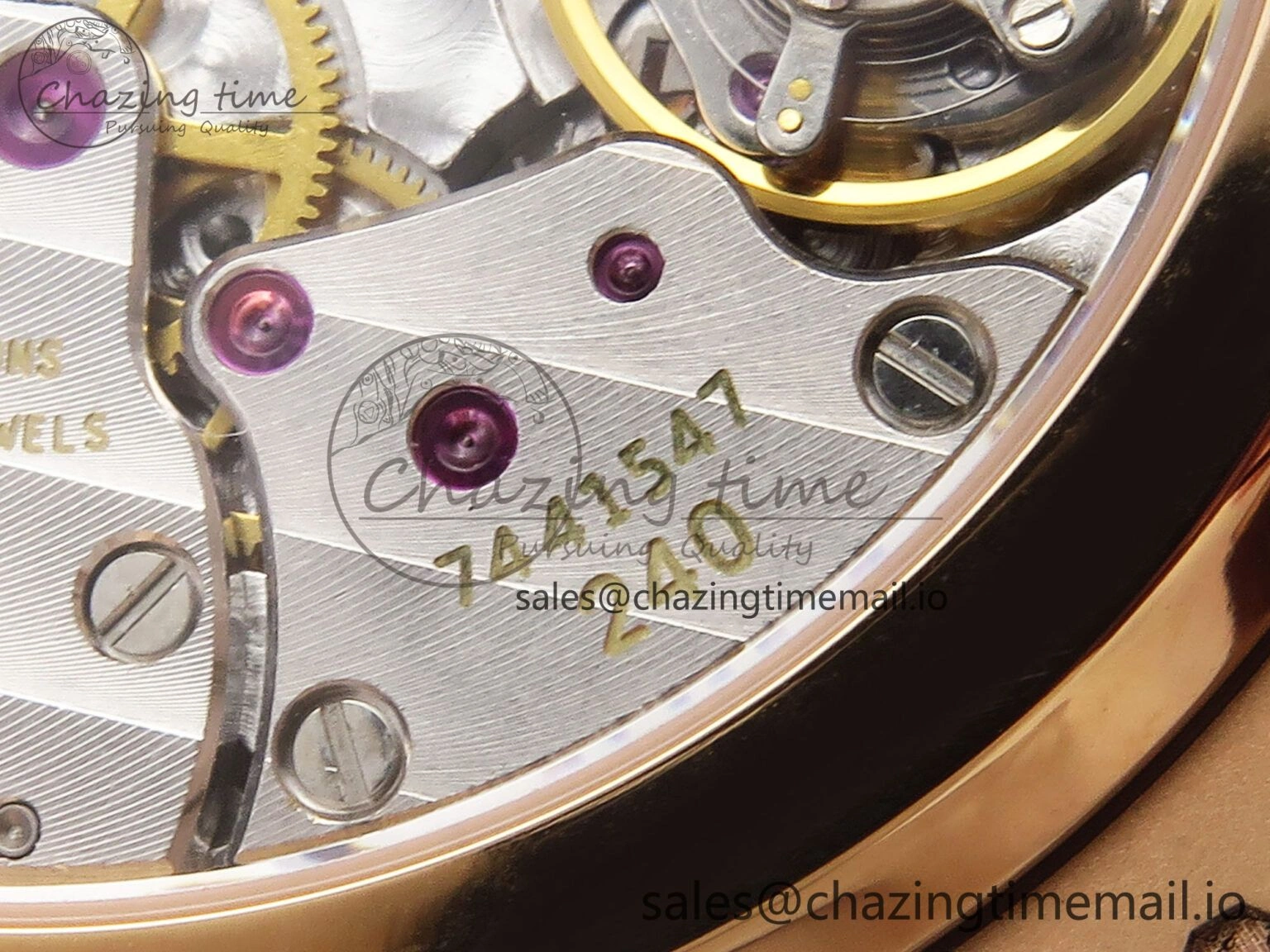 CUSTOM MODDED NAUTILUS 5712 1R SWF 1:1 Edition Brown Dial On RG Bracelet PPM240 Super Clone Youthful 8702