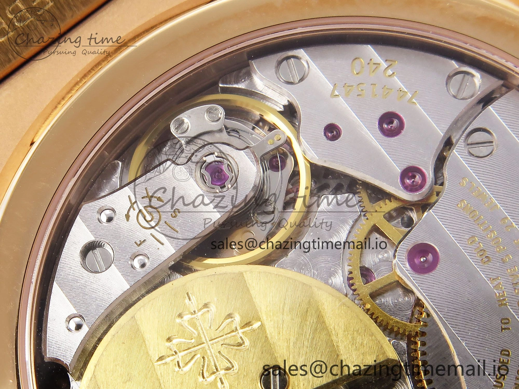 CUSTOM MODDED NAUTILUS 5712 1R SWF 1:1 Edition Brown Dial On RG Bracelet PPM240 Super Clone Youthful 8702