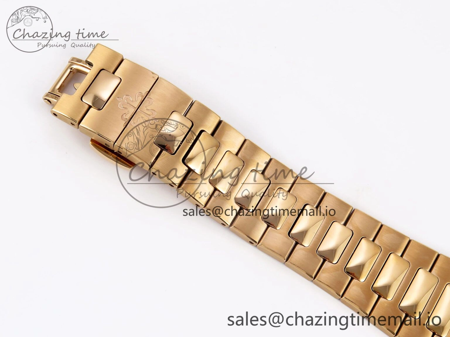 CUSTOM MODDED NAUTILUS 5712 1R SWF 1:1 Edition Brown Dial On RG Bracelet PPM240 Super Clone Youthful 8702