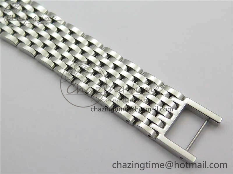 TimelessDesign Calatrava 5120 SS TWF Best Edition White Dial on SS Bracelet A240 (Free Leather) 8959