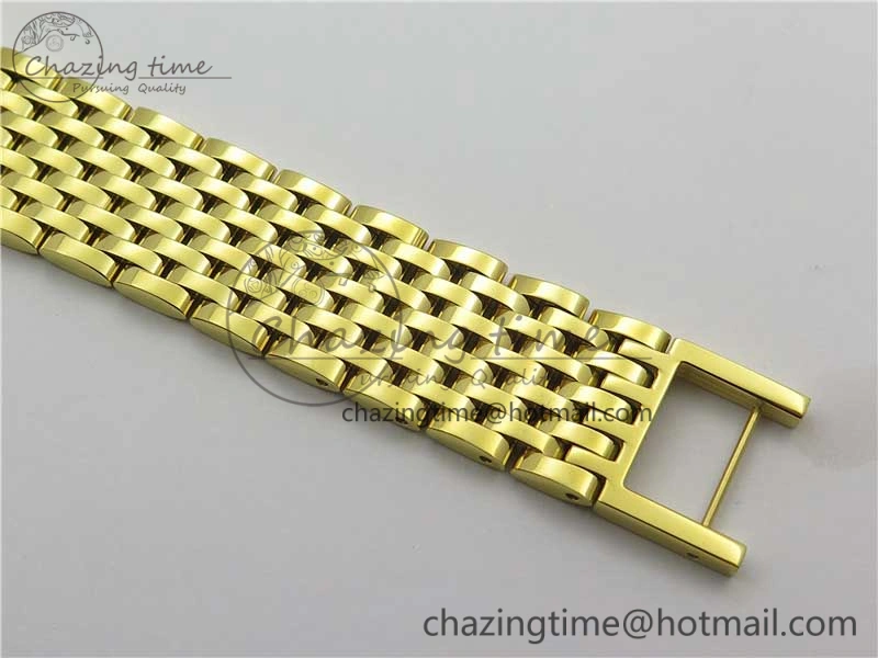 Calatrava 5120 YG TWF Best Edition White Dial on YG Bracelet A240 (Free Leather) Tailored 8960