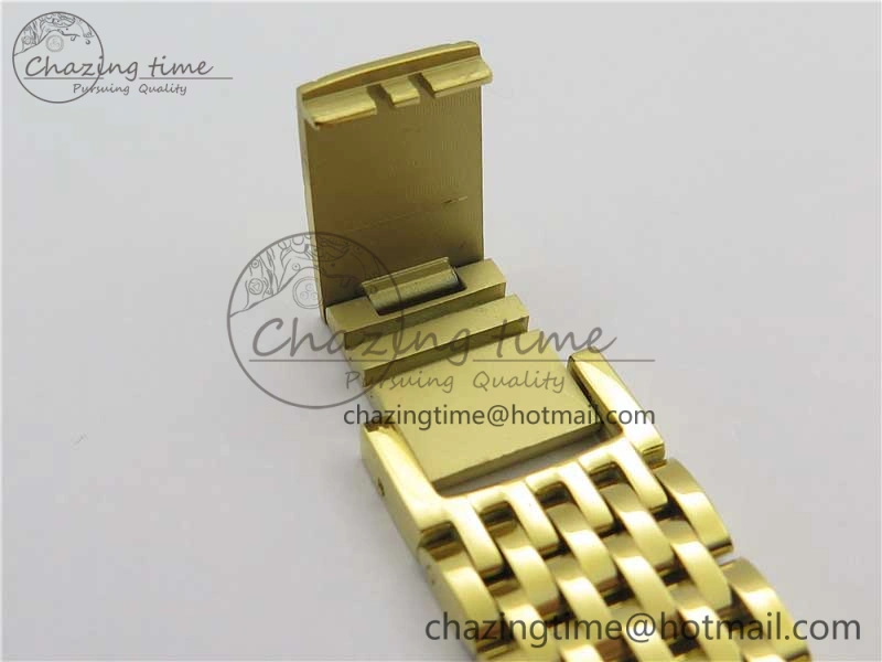 Calatrava 5120 YG TWF Best Edition White Dial on YG Bracelet A240 (Free Leather) Tailored 8960