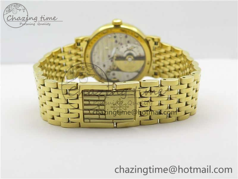 Calatrava 5120 YG TWF Best Edition White Dial on YG Bracelet A240 (Free Leather) Tailored 8960