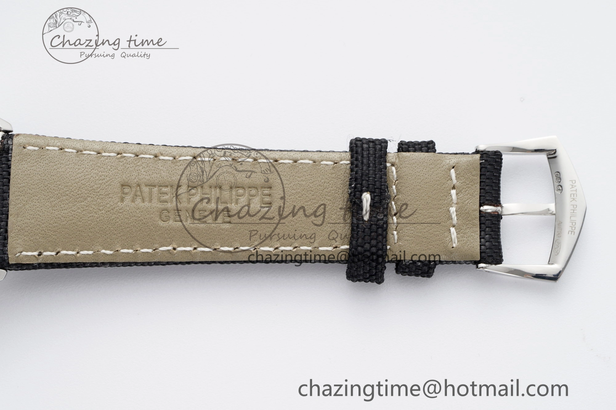 Stylish Calatrava 5226G SS HKF 1:1 Best Edition Gray Rock Dial on Black Nylon Strap 330CS 8823
