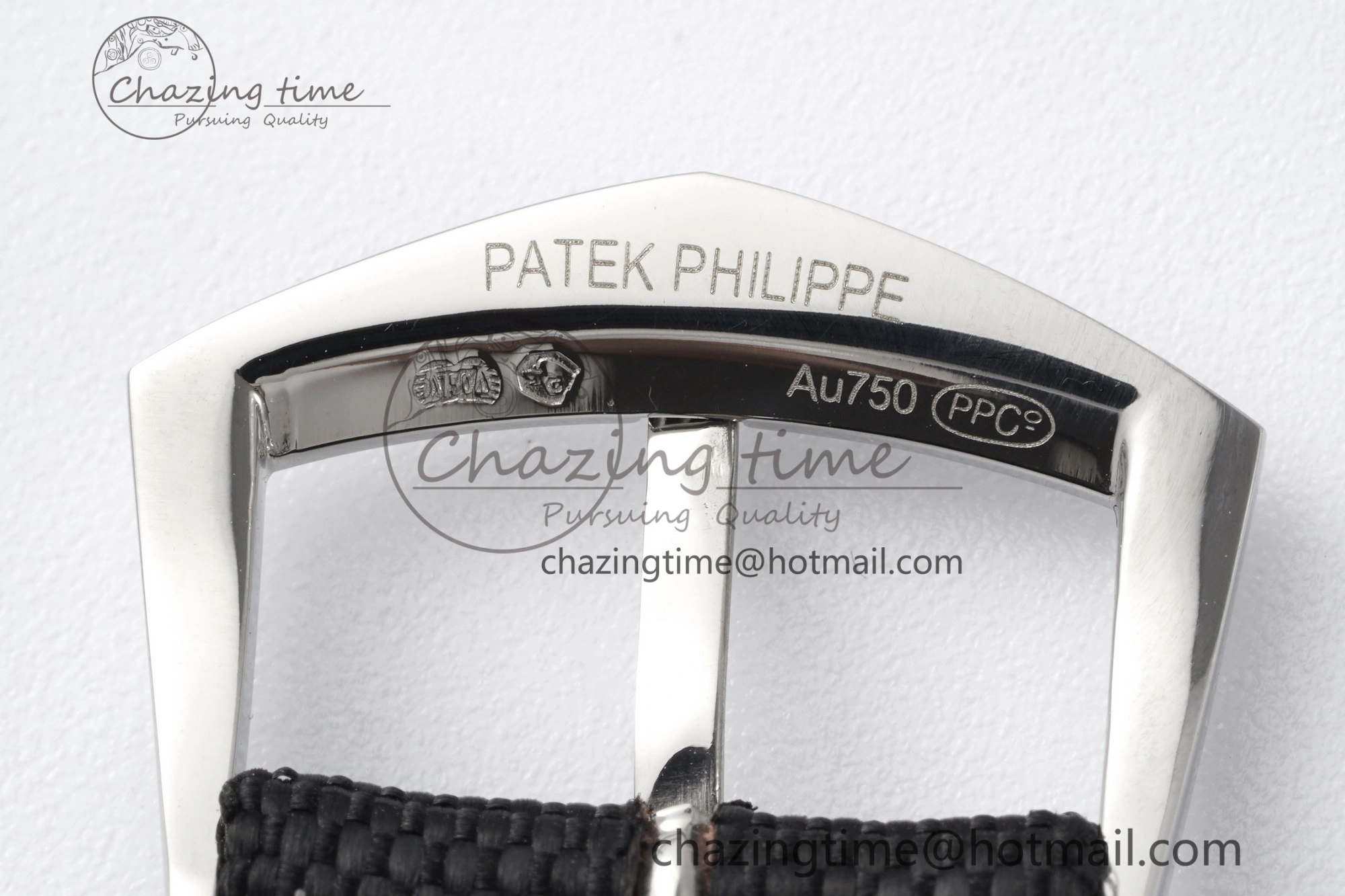 Stylish Calatrava 5226G SS HKF 1:1 Best Edition Gray Rock Dial on Black Nylon Strap 330CS 8823