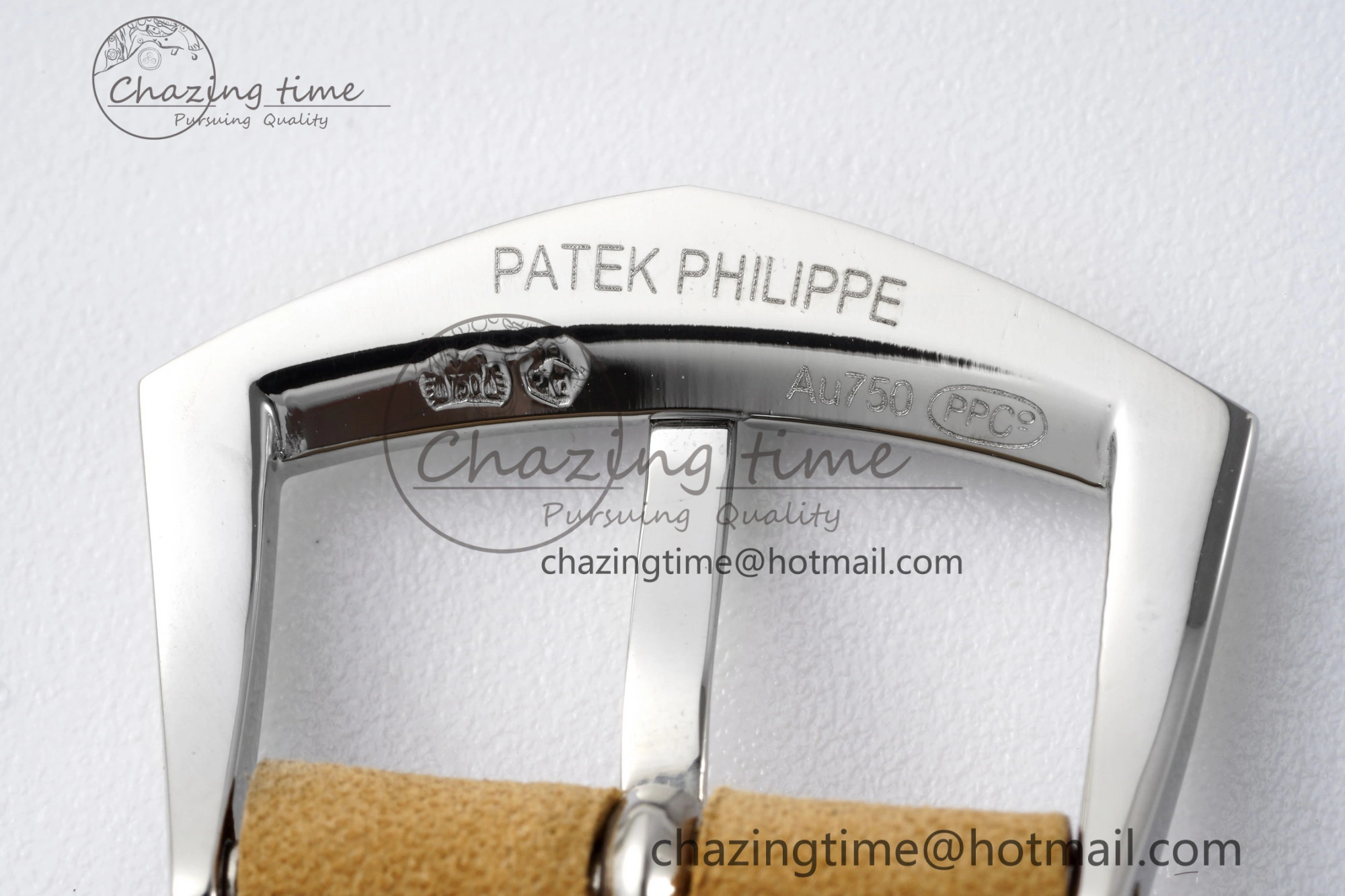 Calatrava 5226G SS HKF 1:1 Best Edition Gray Rock Dial on Brown Leather Strap 330CS Seasonal 8821
