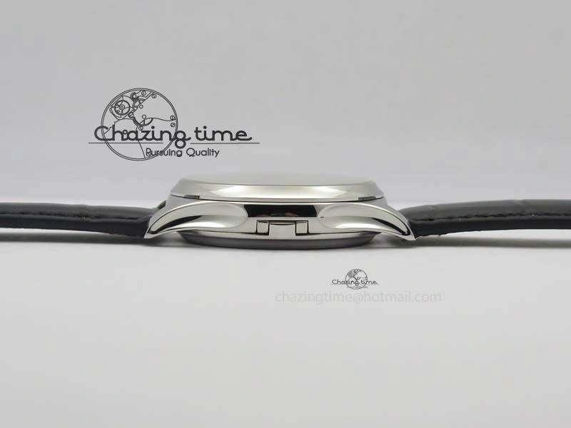 Calatrava 5227 SS Bp-Maker White Dial On Black Leather Strap MIYOTA 9015 PP324CS TechFriendly 9066