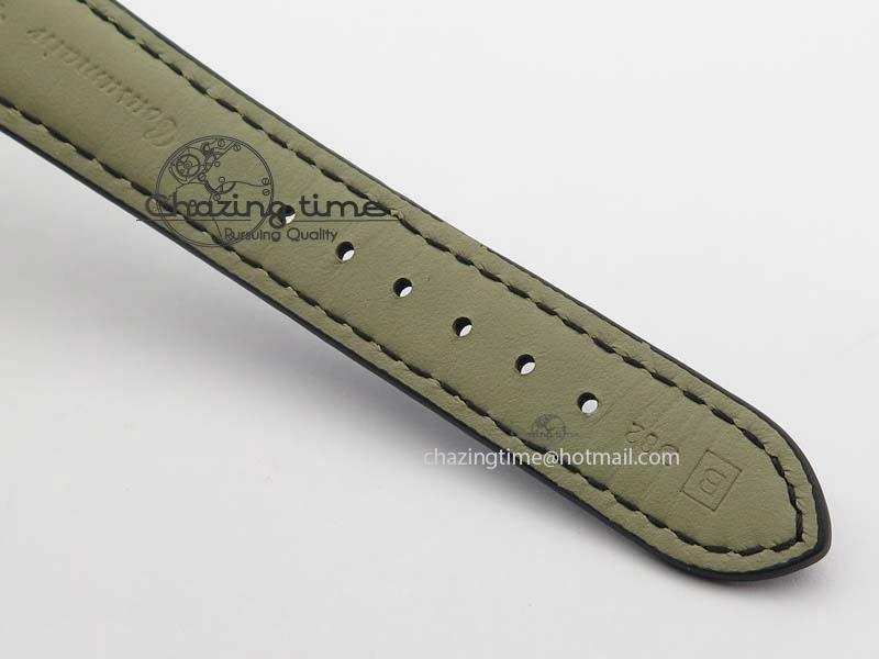Calatrava 5227 SS Bp-Maker White Dial On Black Leather Strap MIYOTA 9015 PP324CS TechFriendly 9066