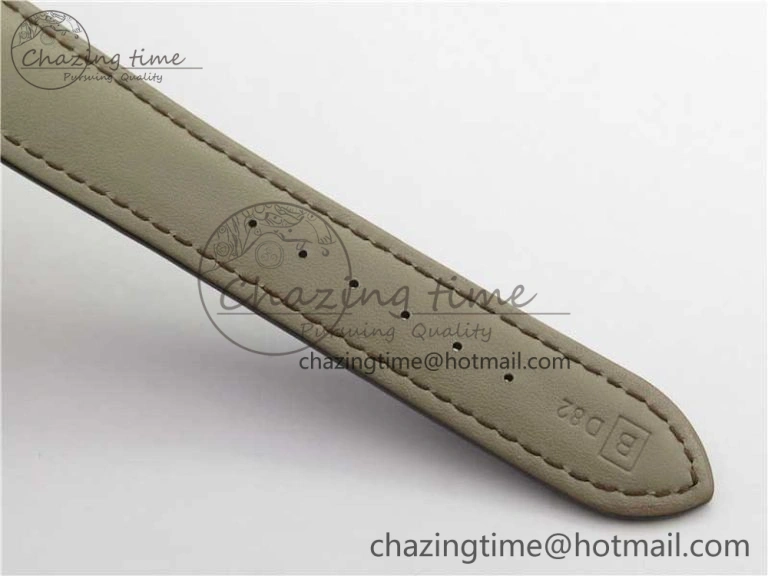 Calatrava 5227R RG ZF 1:1 Best Edition Ivory Dial on Brown Leather Strap A324CS Effortless 8968