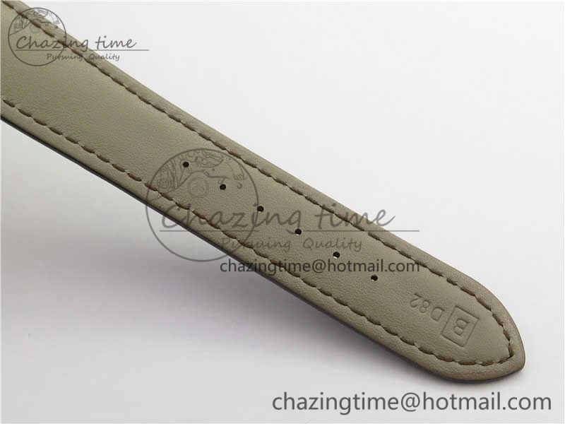 Calatrava 5227R RG ZF 1:1 Best Edition Ivory Dial on Brown Leather Strap A324CS Effortless 8968