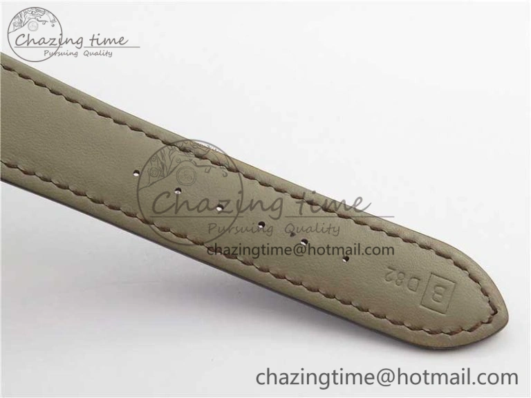 Trendy Calatrava 5227R YG ZF 1:1 Best Edition Ivory Dial on Brown Leather Strap A324CS 8970