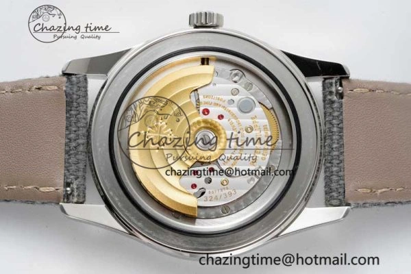 Calatrava 6007a PPF 1:1 Best Edition Blue Dial on Gray Nylon Strap 324CS WellDesigned 8825