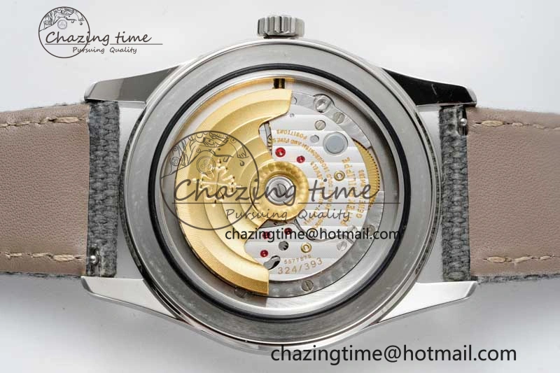 Calatrava 6007a PPF 1:1 Best Edition Blue Dial on Gray Nylon Strap 324CS WellDesigned 8825