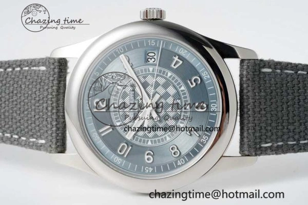 Calatrava 6007a PPF 1:1 Best Edition Blue Dial on Gray Nylon Strap 324CS WellDesigned 8825
