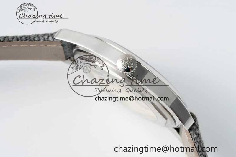 Calatrava 6007a PPF 1:1 Best Edition Blue Dial on Gray Nylon Strap 324CS WellDesigned 8825