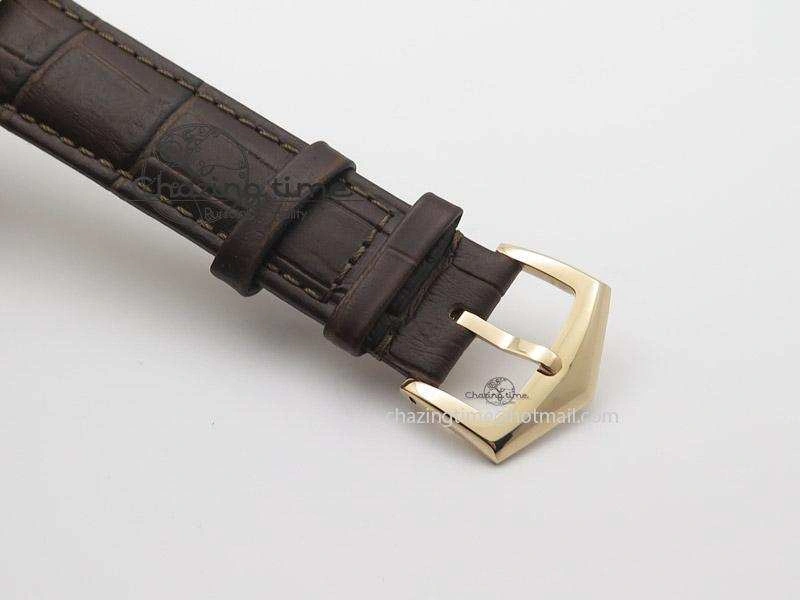 Calatrava Automatic RG SF Best Edition White Dial On Brown Leather Strap A240(Micro-Rotor) Unique 9097