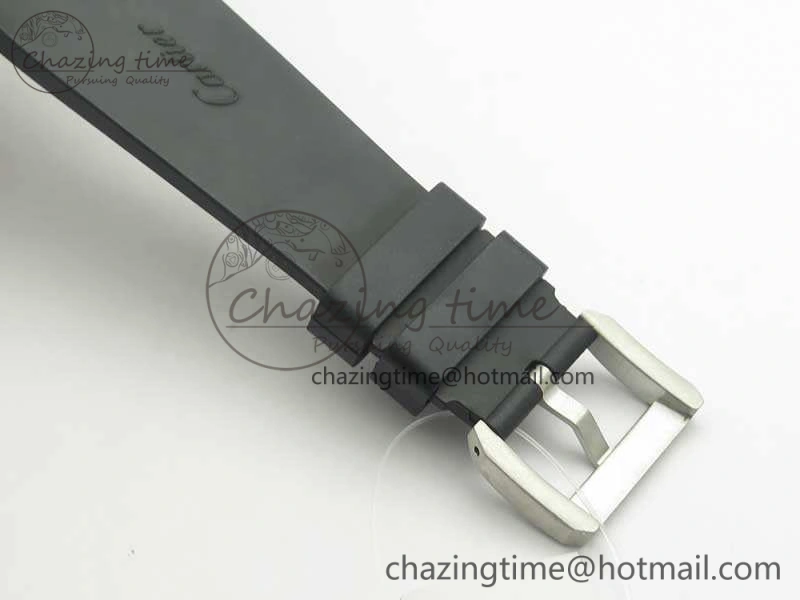 Calibre De Cartier Diver Black JF 1:1 Best Edition On Black Rubber Strap A23J AllSeason 6247