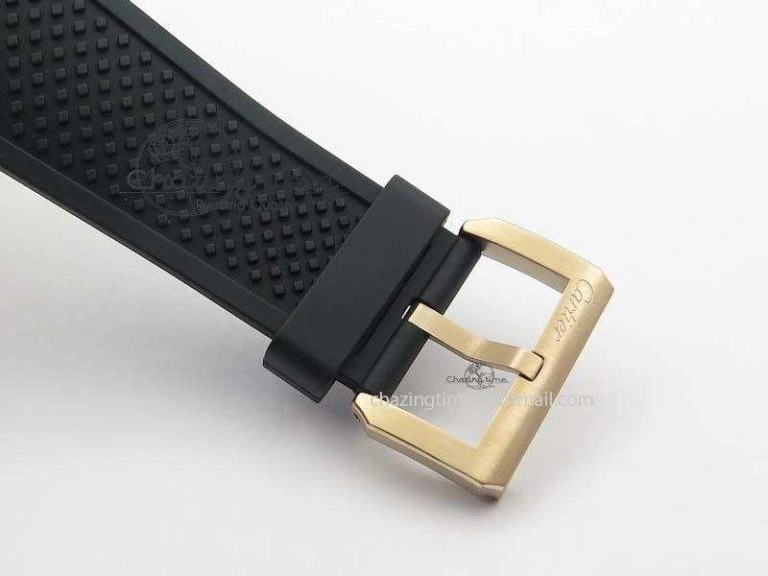 Calibre De Cartier Diver Black RG TF 1:1 Best Edition On Black Rubber Strap A23J Reliable 6319