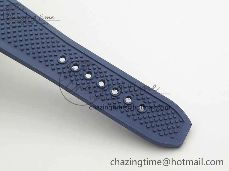 Trendy Calibre De Cartier Diver Blue JF 1:1 Best Edition On Blue Rubber Strap A23J 6246