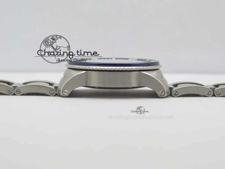 Calibre De Cartier Diver Blue TF 1:1 Best Edition On SS Bracelet A23J GoodFit 6318