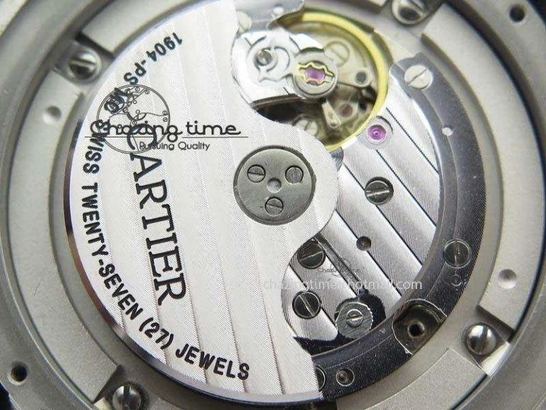 Calibre De Cartier Diver Blue TF 1:1 Best Edition On SS Bracelet A23J GoodFit 6318