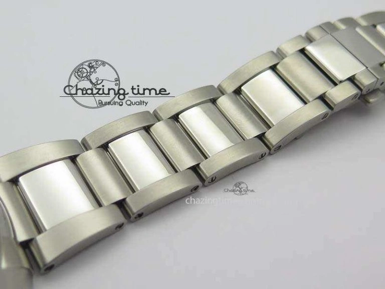 Calibre De Cartier Diver Blue TF 1:1 Best Edition On SS Bracelet A23J GoodFit 6318