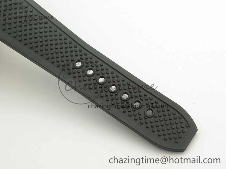 OdorResistant Calibre De Cartier Diver RG Black RG Bezel JF 1:1 Best Edition On Black Rubber Strap A23J 6238