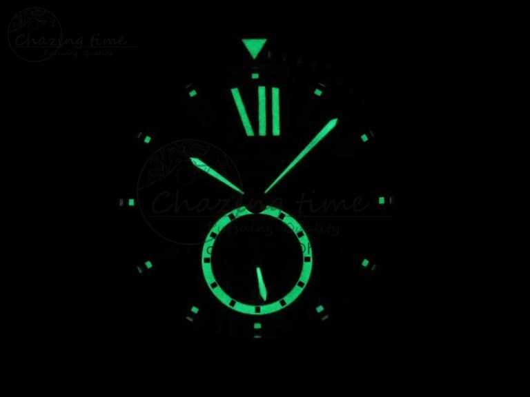 OdorResistant Calibre De Cartier Diver RG Black RG Bezel JF 1:1 Best Edition On Black Rubber Strap A23J 6238