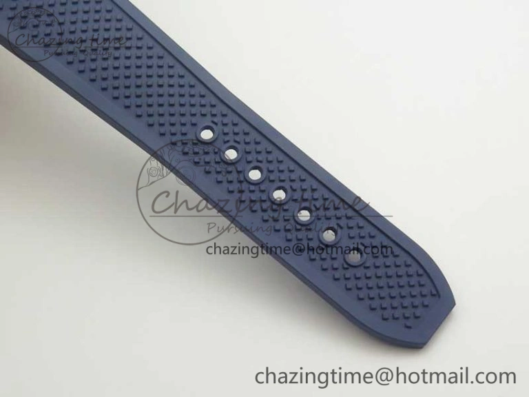Calibre De Cartier Diver RG Blue RG Bezel JF 1:1 Best Edition On Blue Rubber Strap A23J OdorResistant 6239