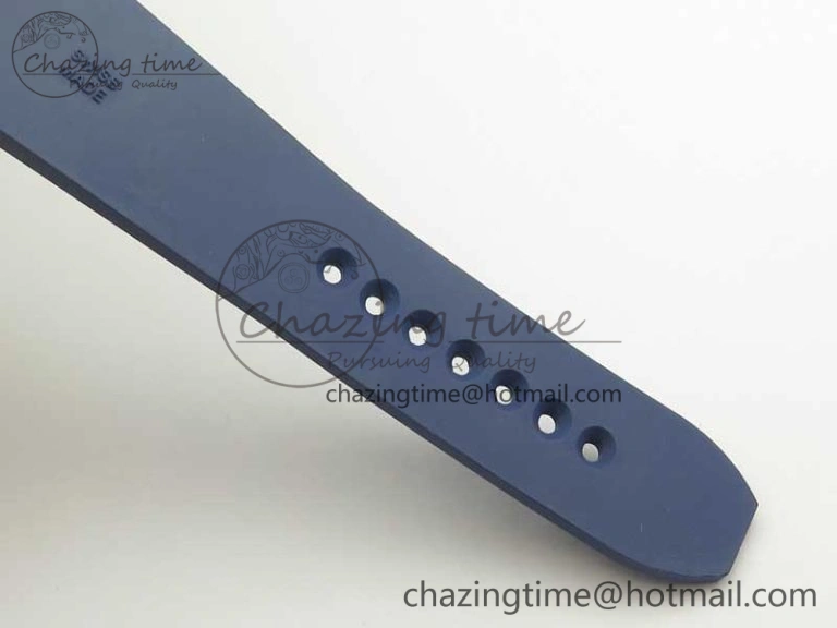 Calibre De Cartier Diver RG Blue RG Bezel JF 1:1 Best Edition On Blue Rubber Strap A23J OdorResistant 6239