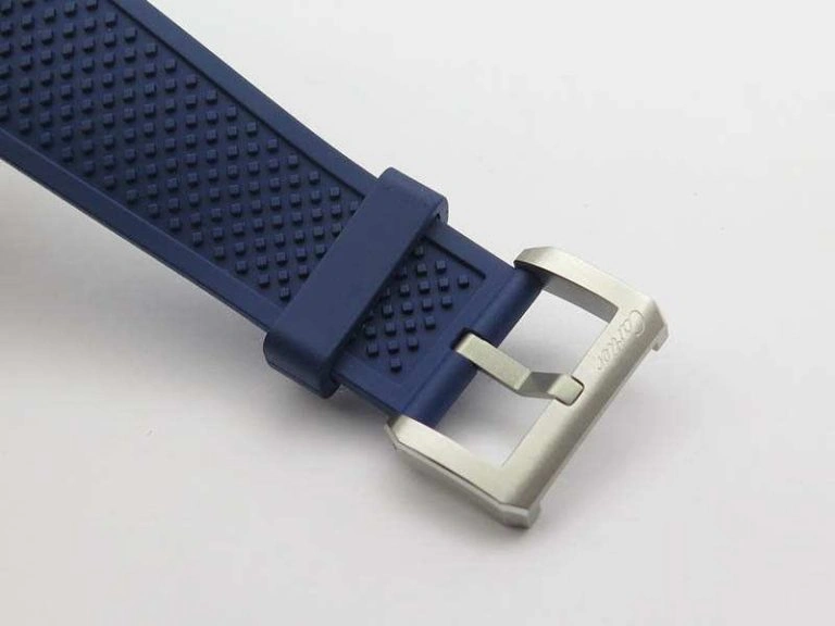 Breathable Calibre De Cartier Diver SS Blue JJF 1:1 Best Edition On Blue Rubber Strap A23J 6284